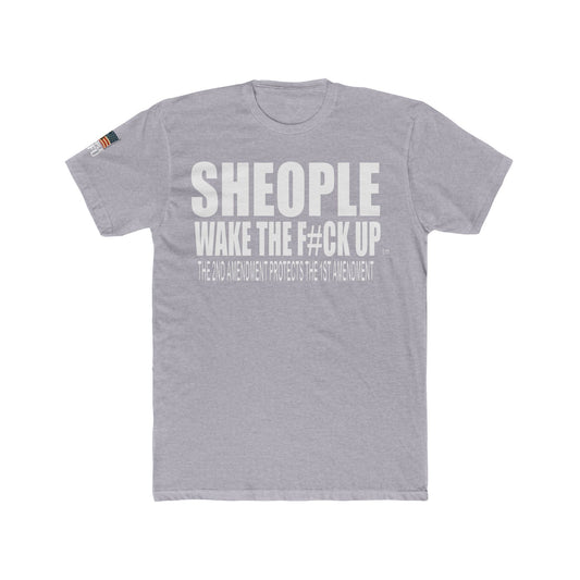 Sheople Wake the F#ck Up T-Shirt – 2nd Protects the 1st