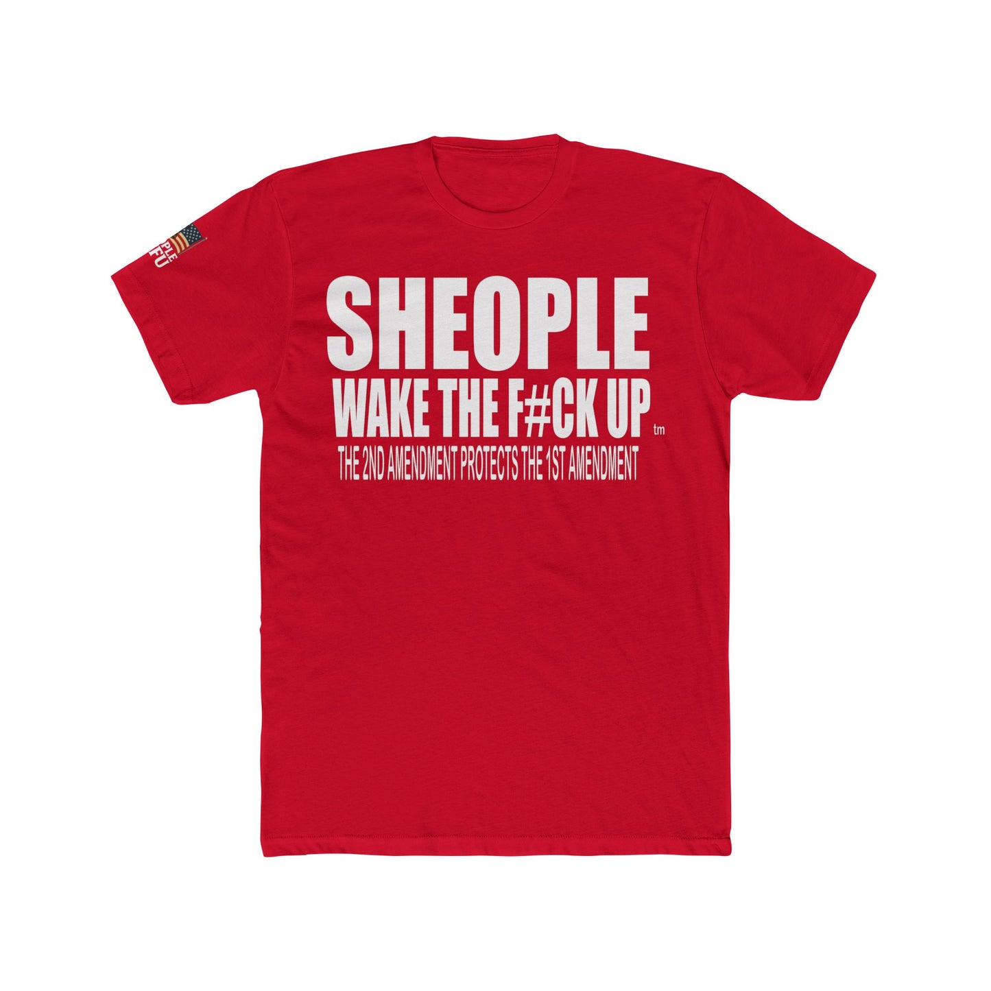Sheople Wake the F#ck Up T-Shirt – 2nd Protects the 1st